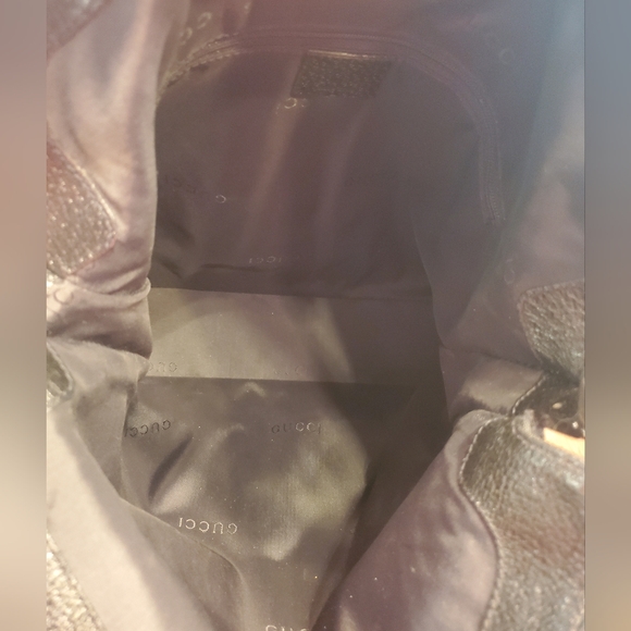 Gucci Black Jackie Foldover Shoulder Bag - Picture 8 of 14